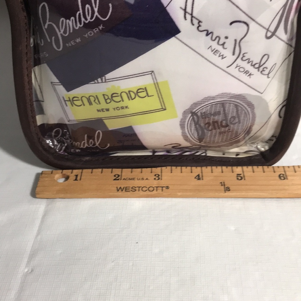 Henri Bendel Heritage Train Case Toiletry Cosmetic Case - Picture 11 of 12